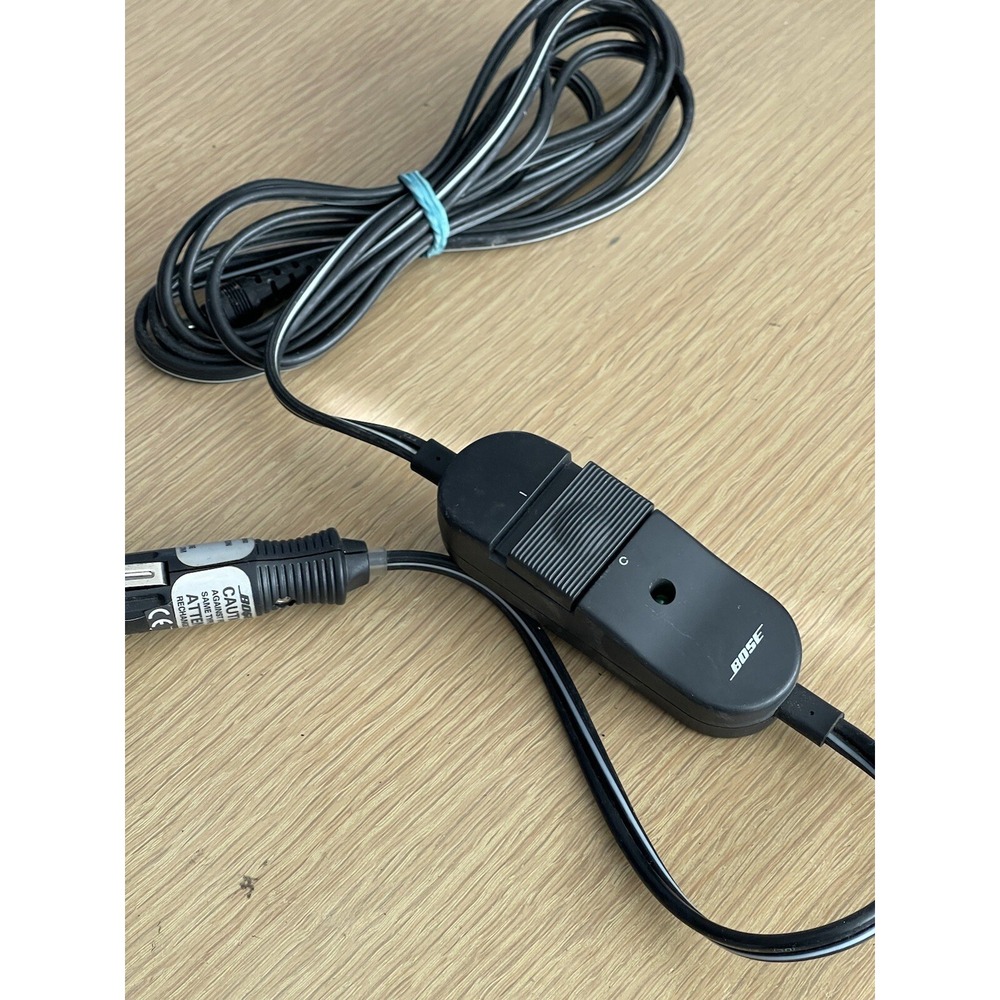 Genuine Original Bose Battery Car Charger 139992 Power Plug Adapter